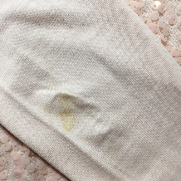 J Crew pink sequins front long sleeve T-shirt XS - Picture 6 of 7